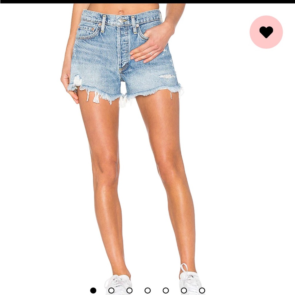 Agolde Parker Cut Off Short (Swampmeet)